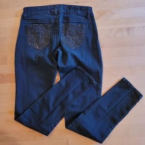 ⭐️ 2/$20⭐️ Indigo Rein Rhinestone Jeans Blue Sz 5 juniors